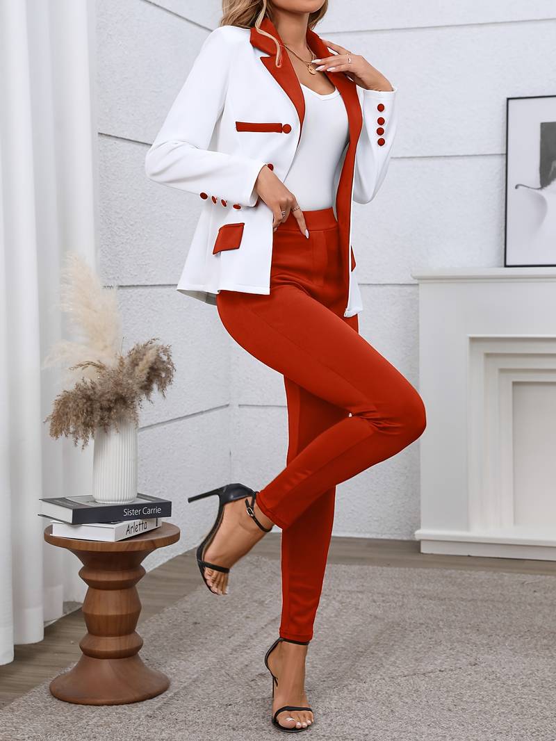Ronela - Casual Fashionable Two Piece Suit