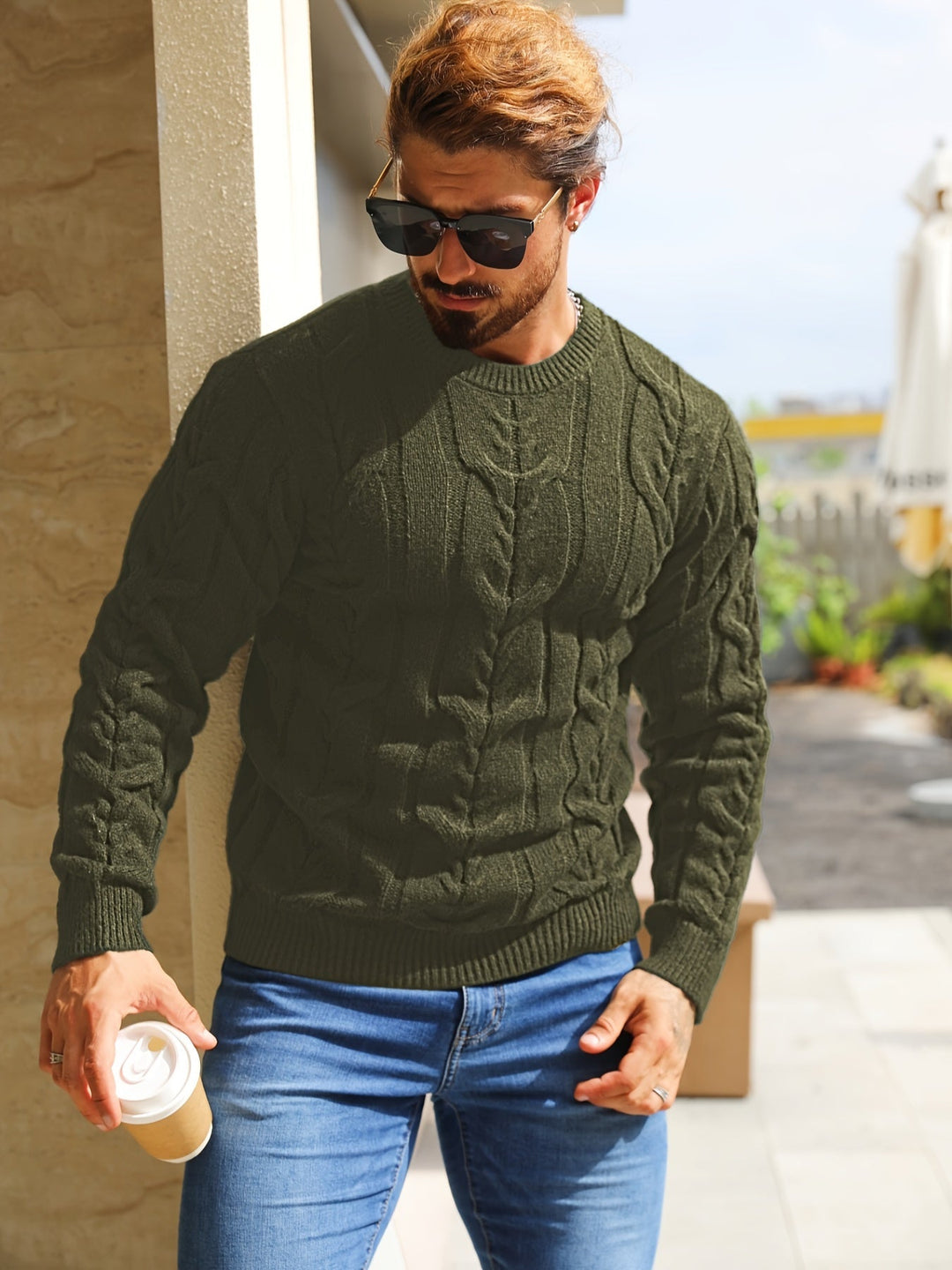 Hyperbeam - Casual Striped Sweater