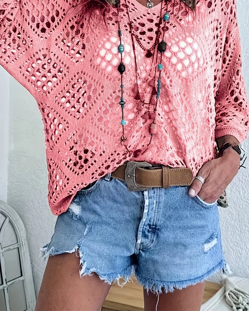 Helenia - Breathable Knitted Sweater