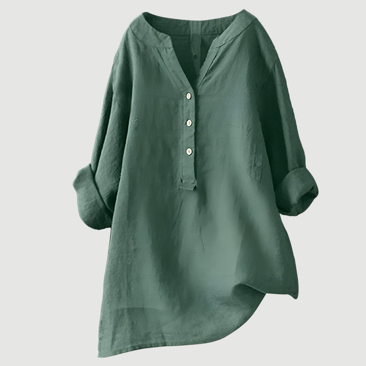 Johanne - Elegant Button-Up Blouse