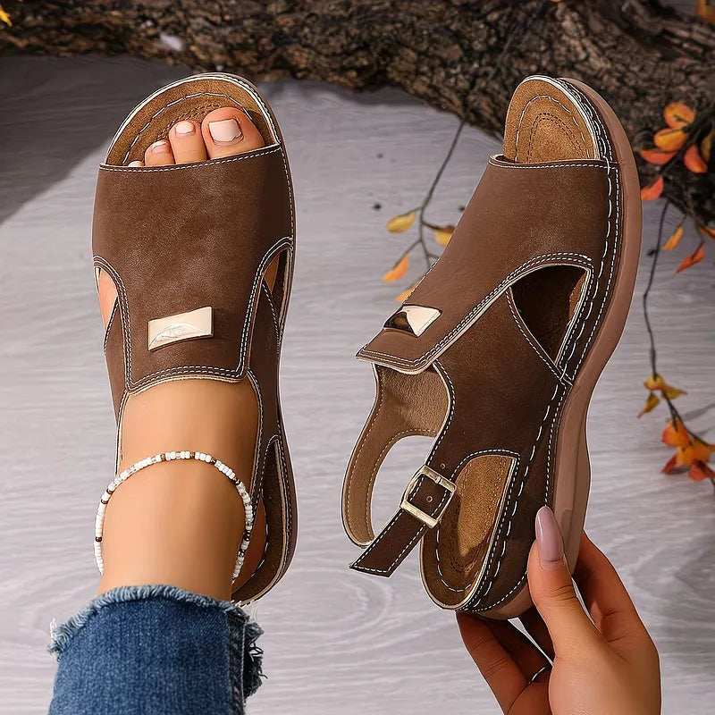 Sheyla - Adjustable Buckle Sandal