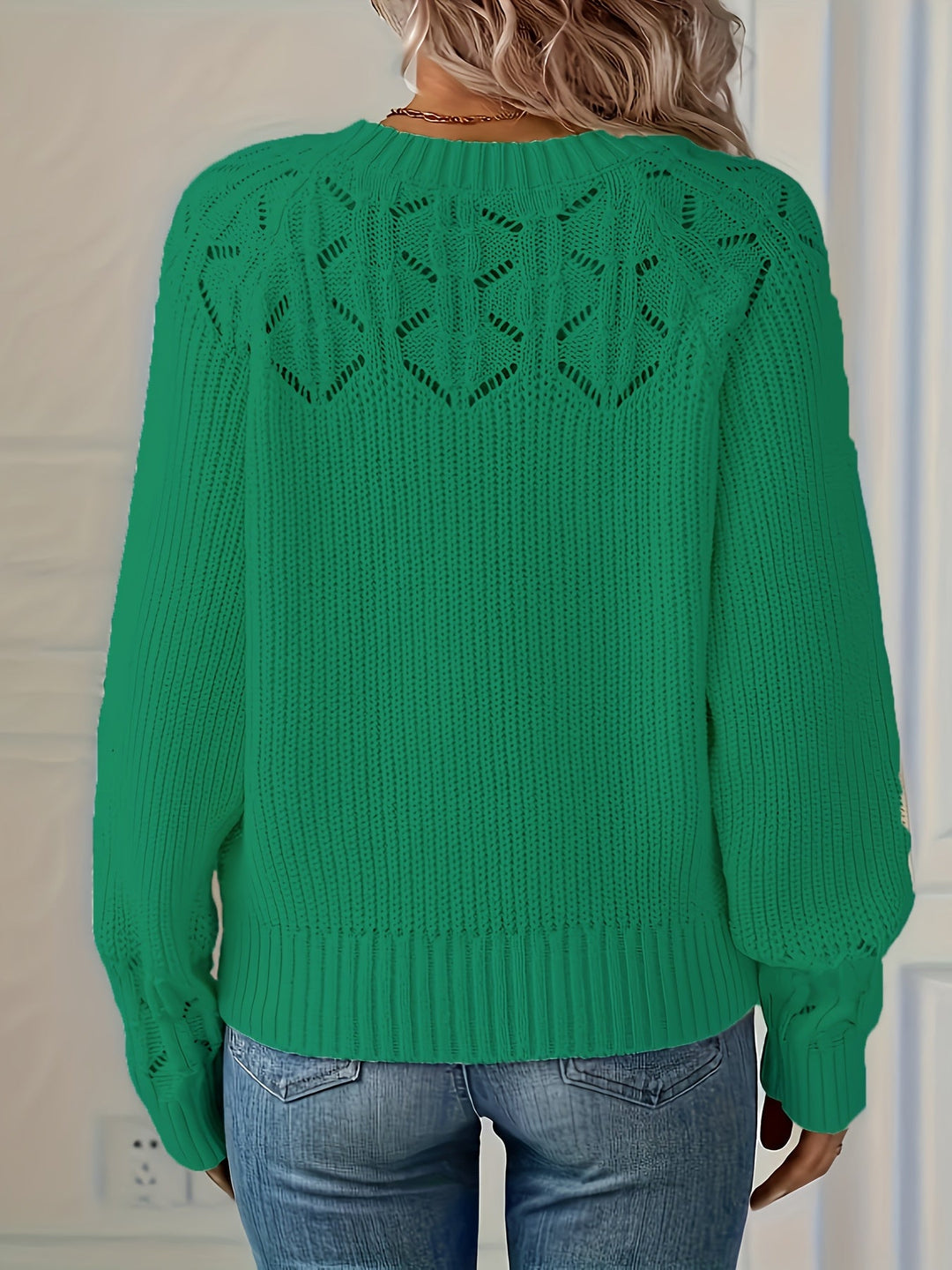 Nasia - Eelegant Long Sleeve Sweater