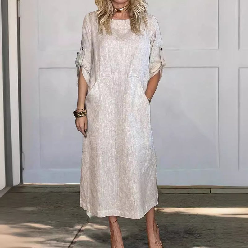 Ericka - Elegant Dress With Pockets