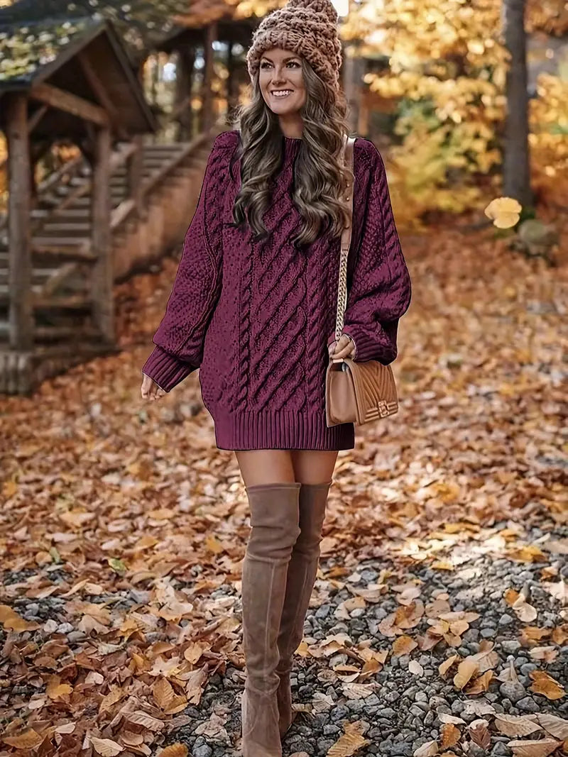 Joelle - Long Sleeve Knitted Sweater