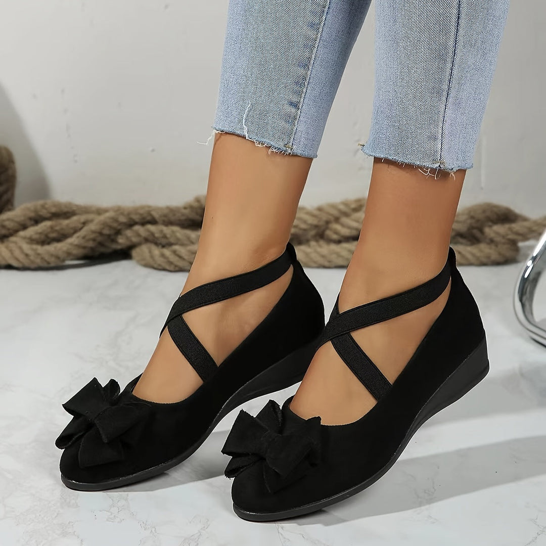 Zuzan - Elegant Non-Slip Bowtie Sandal With Strap