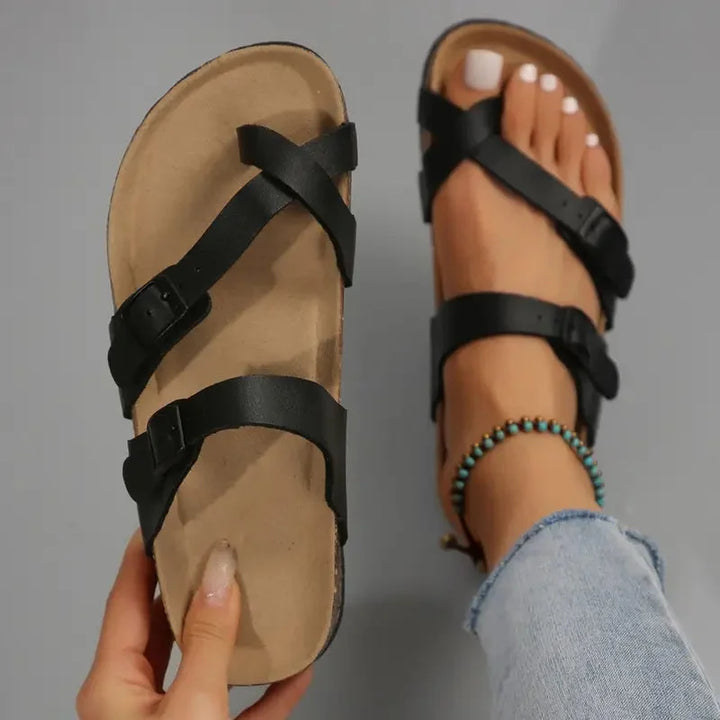 Bette - Casual Buckle Strap Sandal