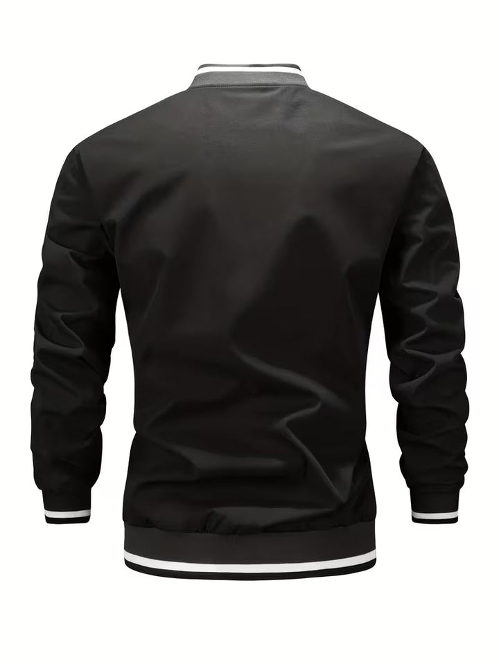 Vectorspan - Fashion Letter Baseball Jacket