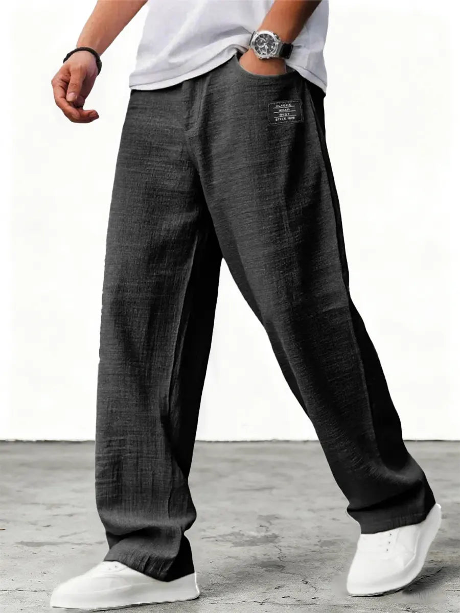 Lushan - Loose Linen Pant