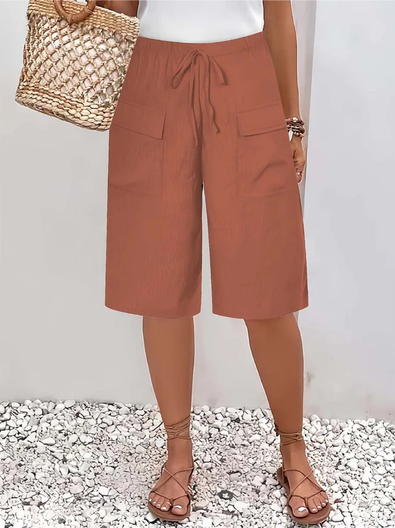 Lisanne - Shorts With Elastic Waistband