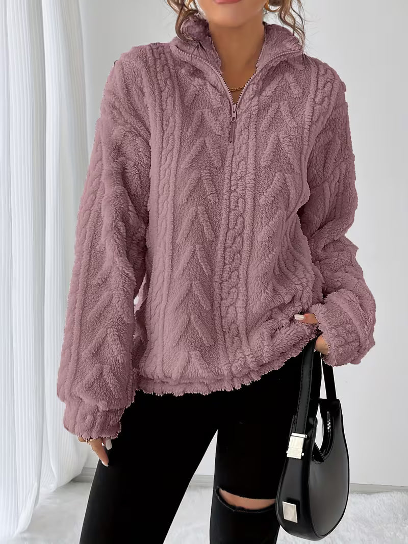 Oriaenica - Versatile Warm Fleece Sweatshirt