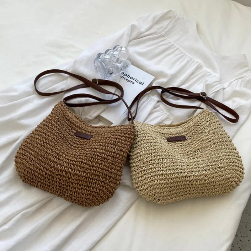 Tatienne - Strawy Crossbody Bag