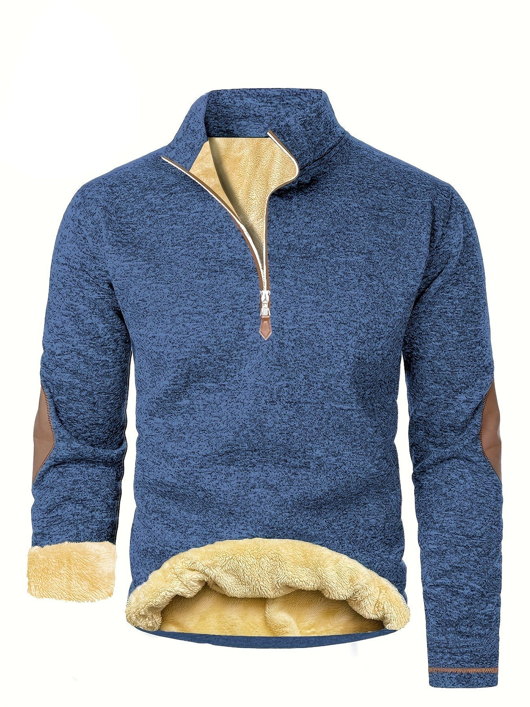 Quenin - Stand Up Collar Knitted Sweater