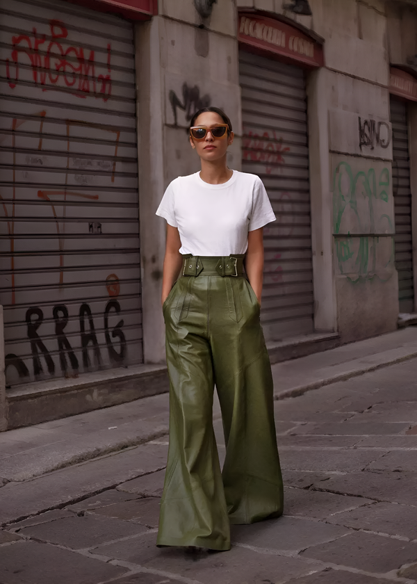 Julietta - High Waisted Wide Leg Pants