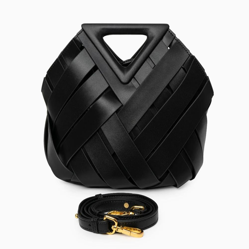 Vivetha - Triangle Shaped Handle Crossbody Bag