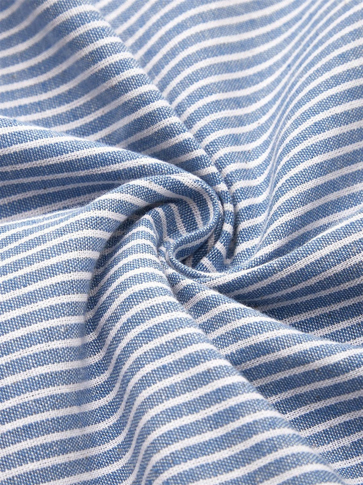 Archita - Elegant Striped Midi Dress
