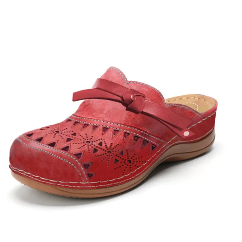 Henia - Comfortable Slip On Clog Shoes