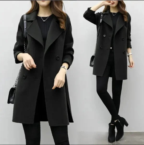 Katherene - Long Trench Coat