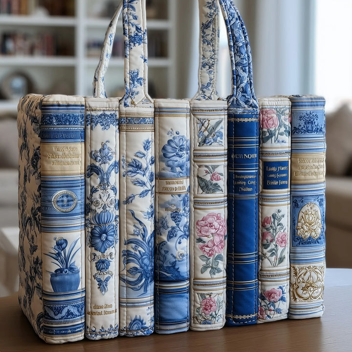 Nausicaa - Book Quilted Tote Bag