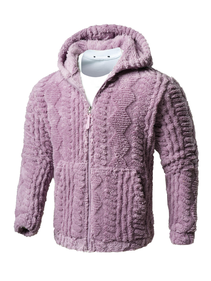 Stratosspan - Long Sleeve Hooded Jacket With Zipper