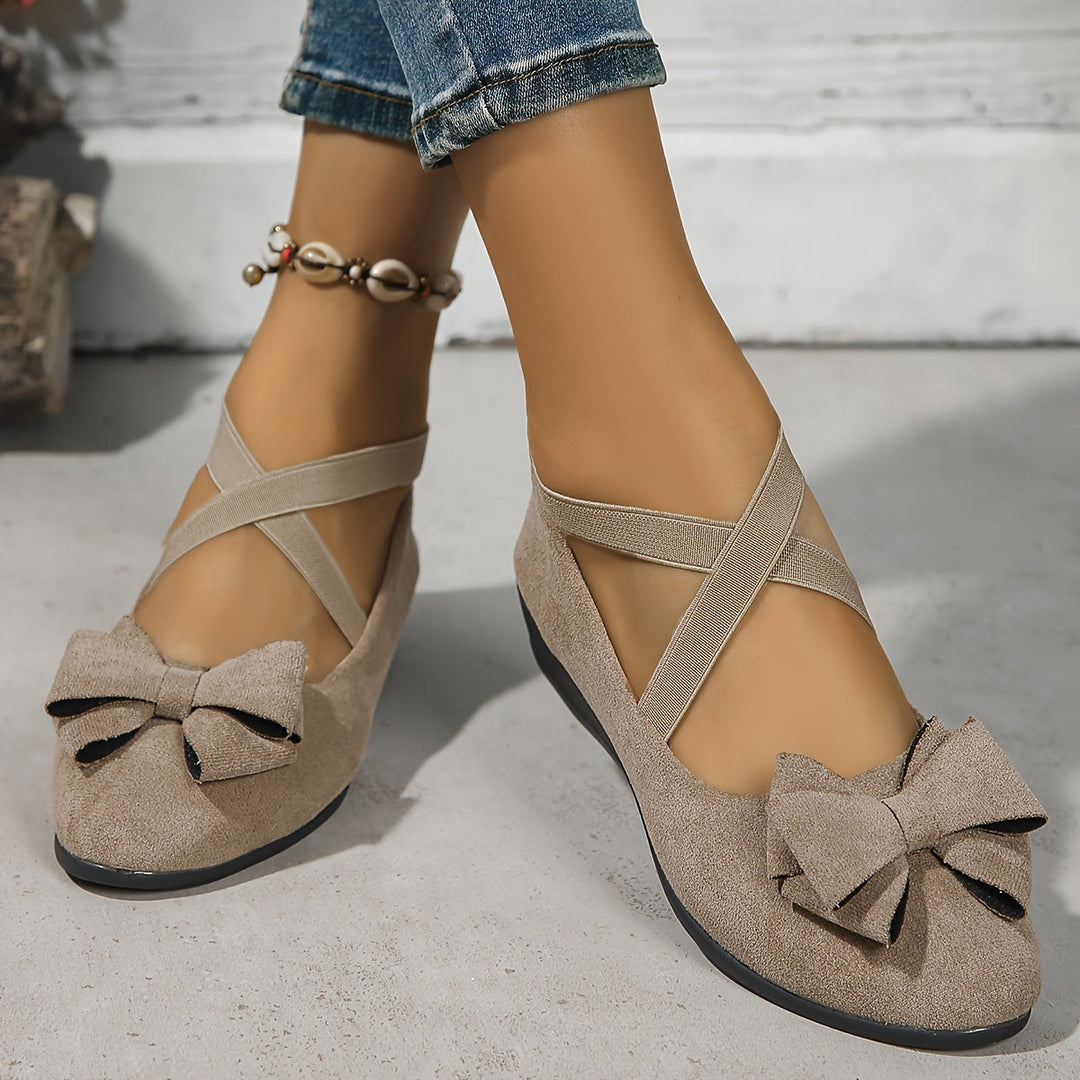 Zuzan - Elegant Non-Slip Bowtie Sandal With Strap