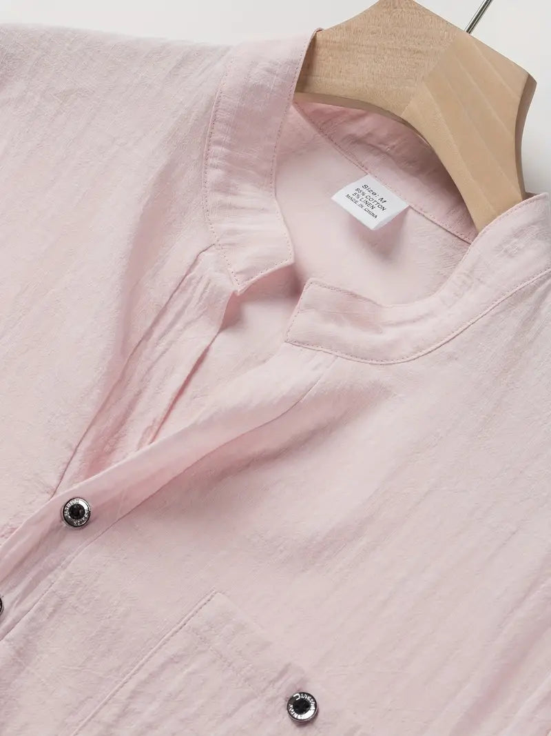 Vaughn - Elegant Short Sleeve Shirt