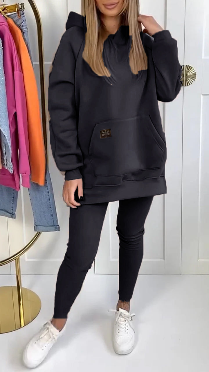Neija - Casual Hoodie and Leggings Set