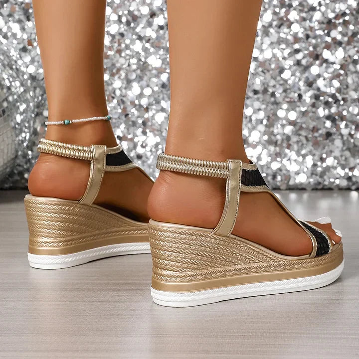 Pamelia - Orthopedic Wedge Sandal