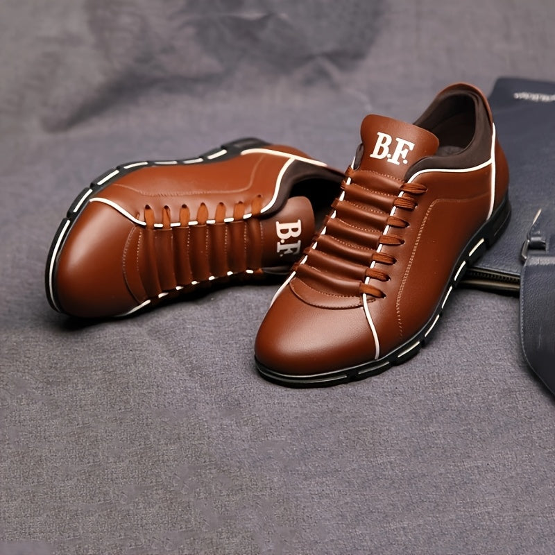 Ankan - Leather Lace-Up Sneakers