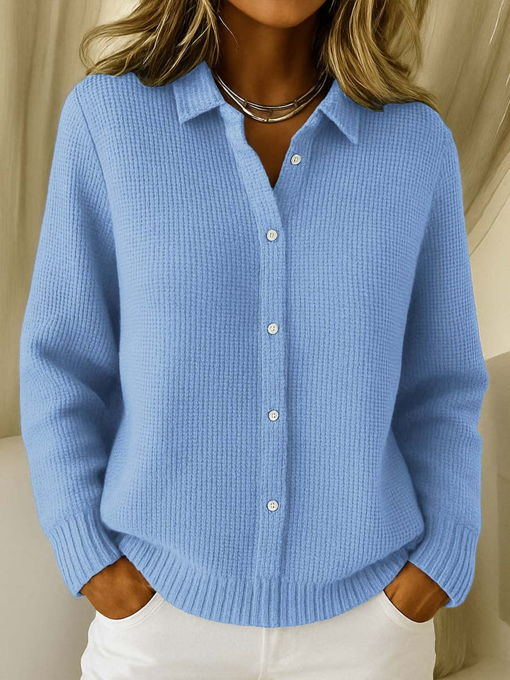 Nofar - Classic Button-Down Knitted Cardigan