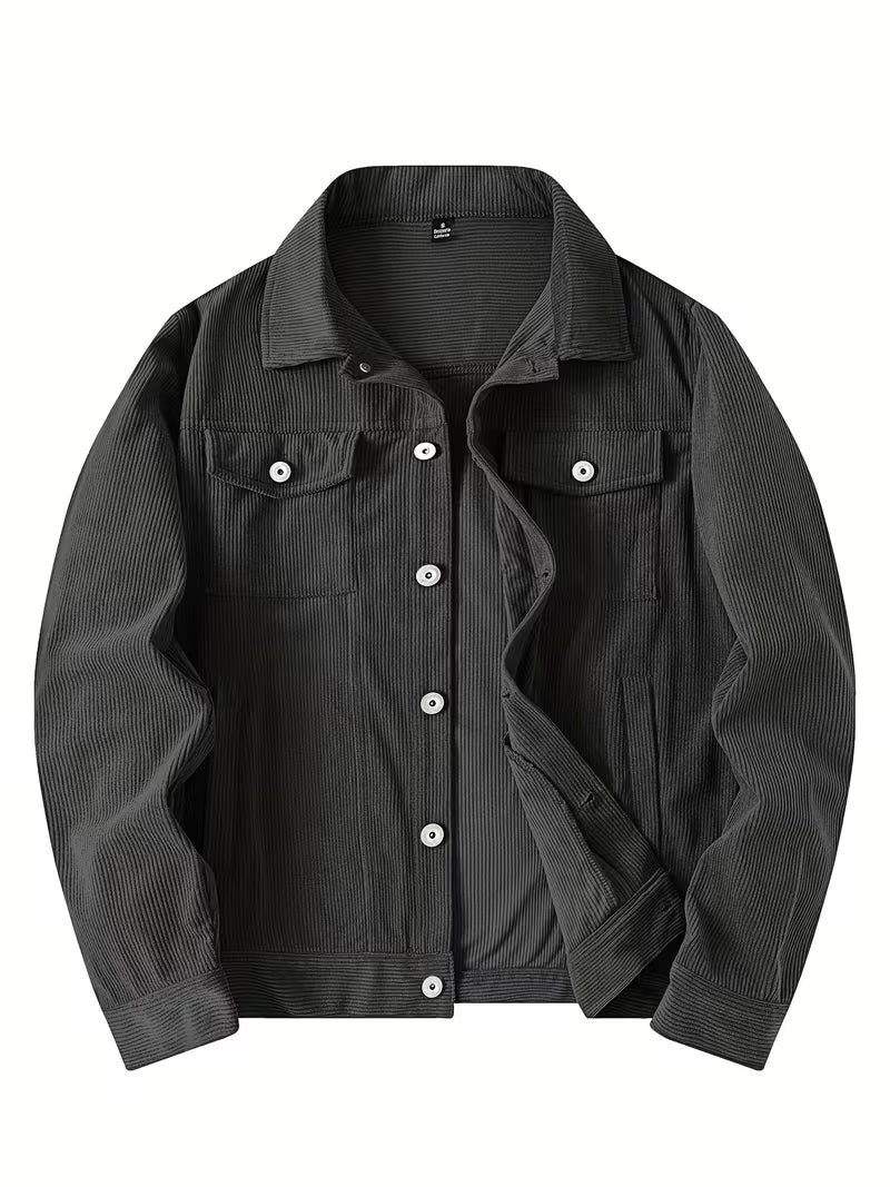 Fluxgrid - Corduroy Jacket With Multiple Pockets