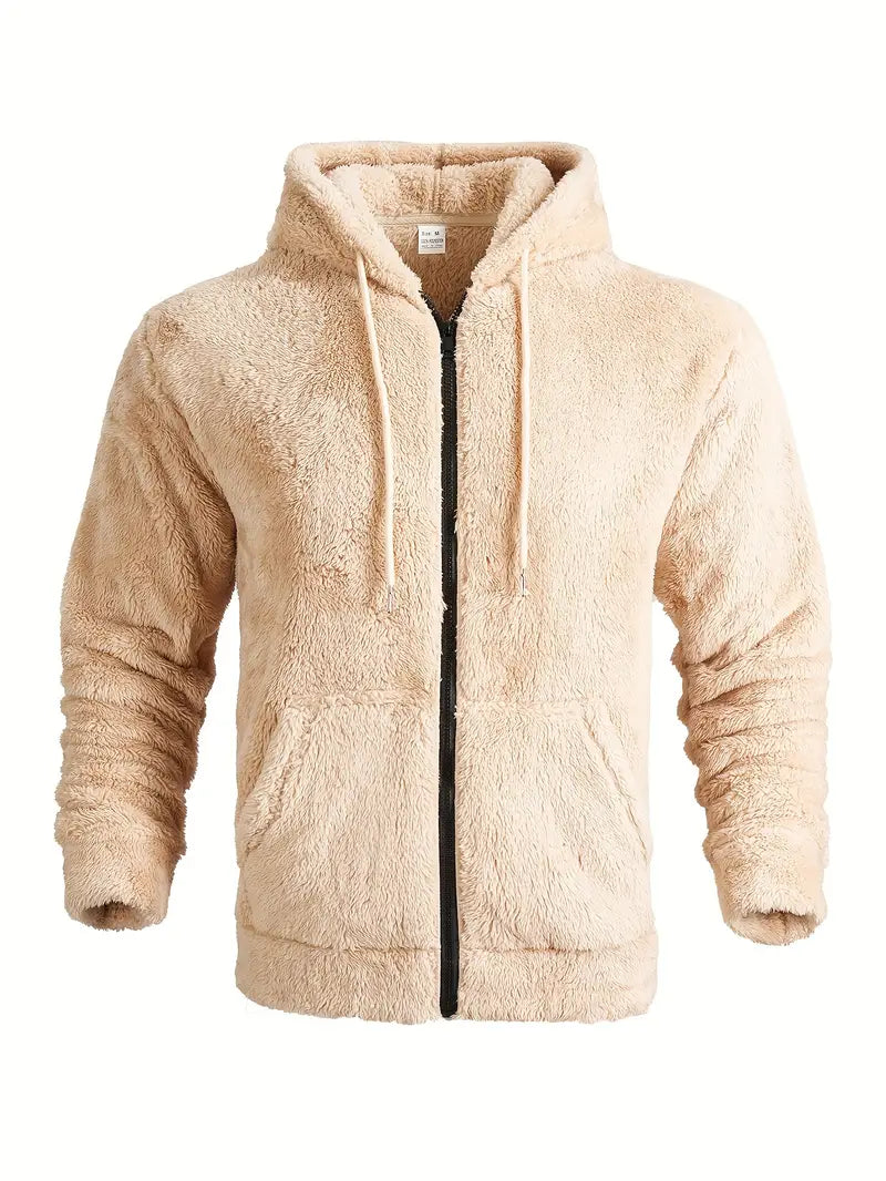 Ushakov - Casual Long Sleeve Hoodie With Zipper