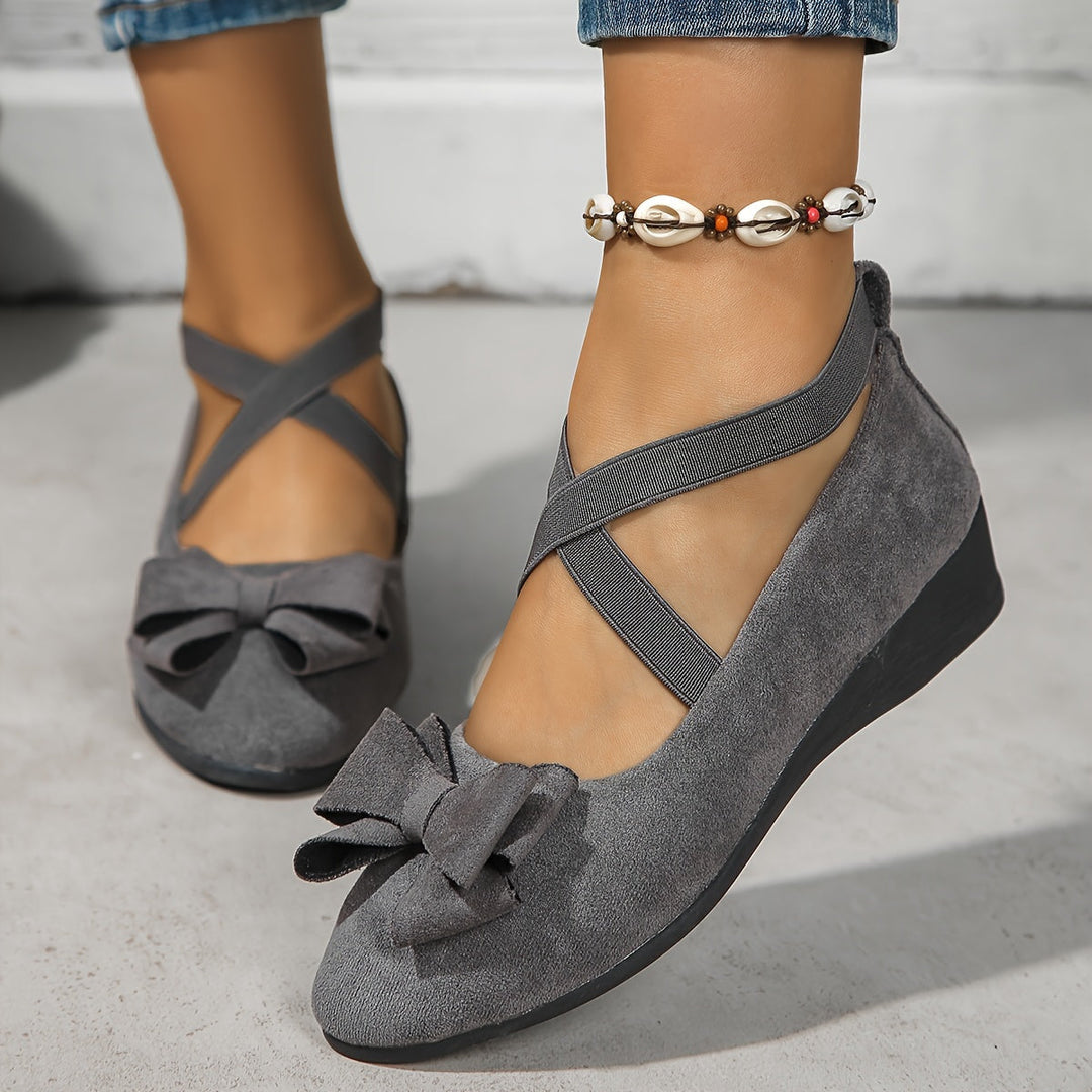 Zuzan - Elegant Non-Slip Bowtie Sandal With Strap