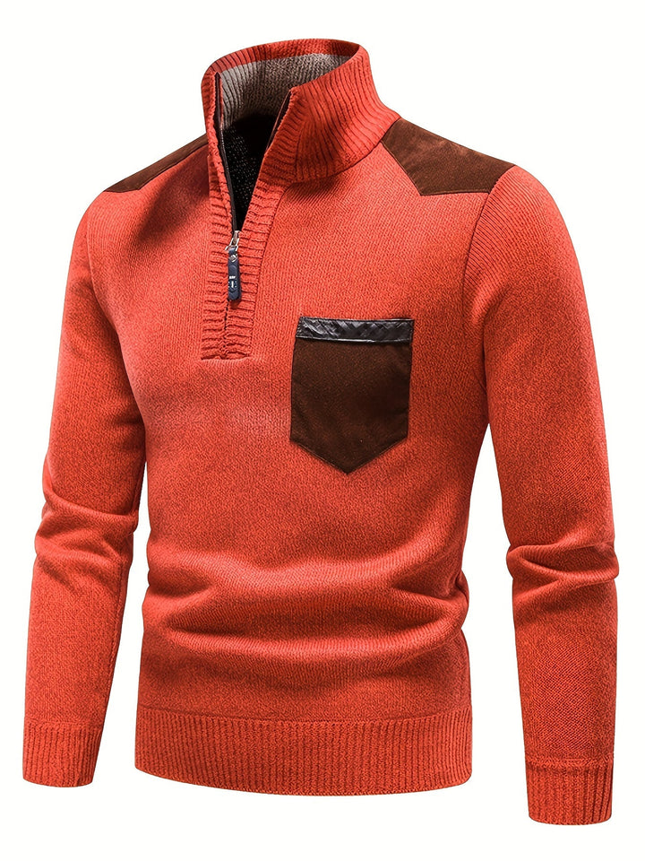 Gerdt - Casual Long Sleeve Knitted Sweater