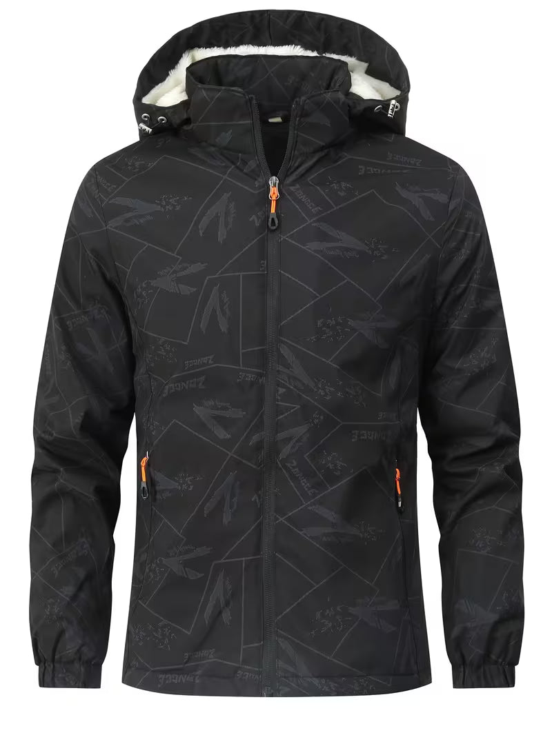 Astralsync - Fleece Lined Hooded Jacket