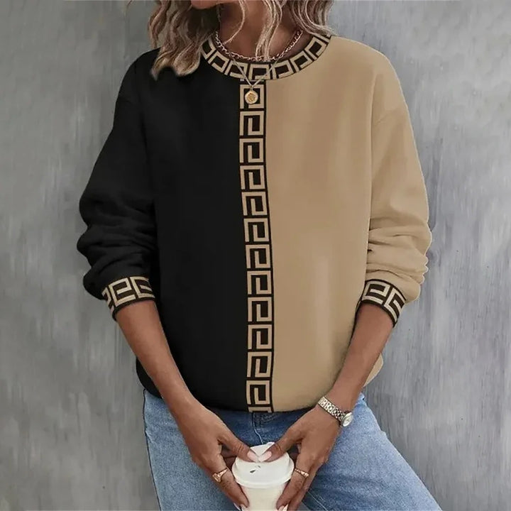 Ayse - Geometry Printed Sweater