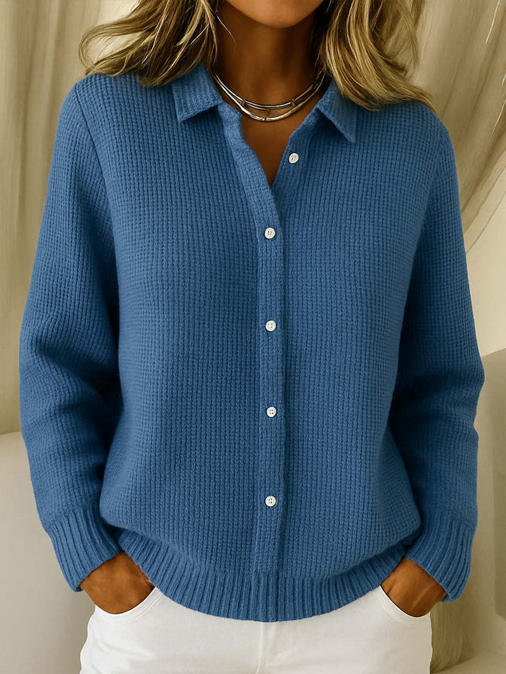 Nofar - Classic Button-Down Knitted Cardigan