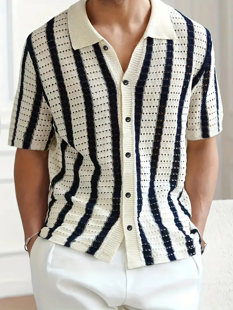 Cordell - Breathable Short Sleeve Sweater