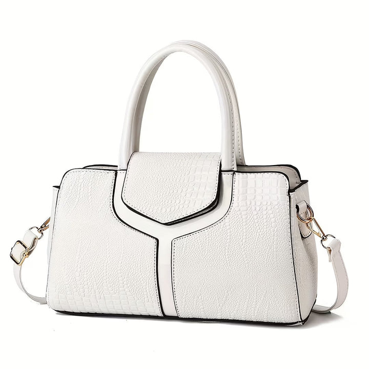Isolarenna - Handbag With Crocodile Texture