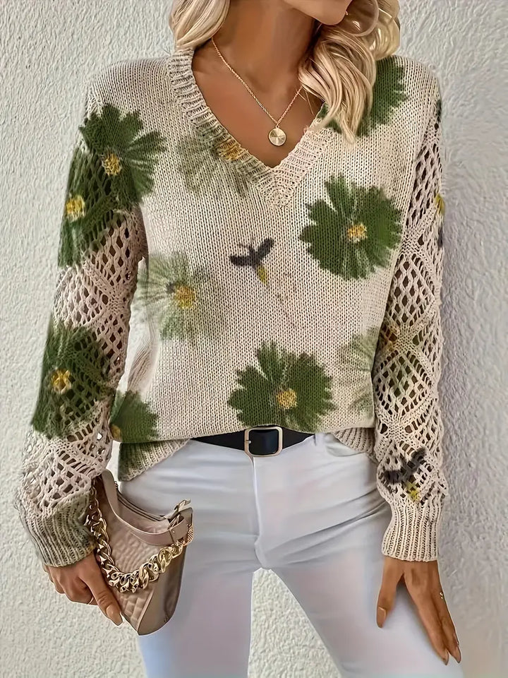 Tatyana - Stylish V-Neck Cardigan