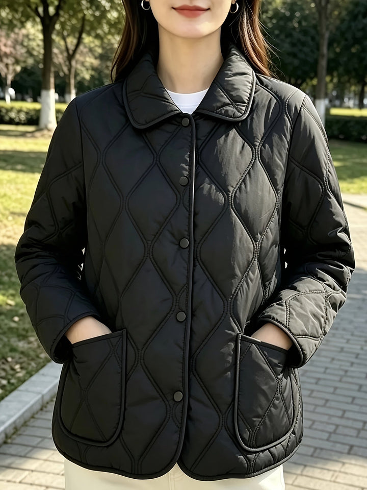 Amalavida - Elegant and Chic Loose Fit Padded Jacket