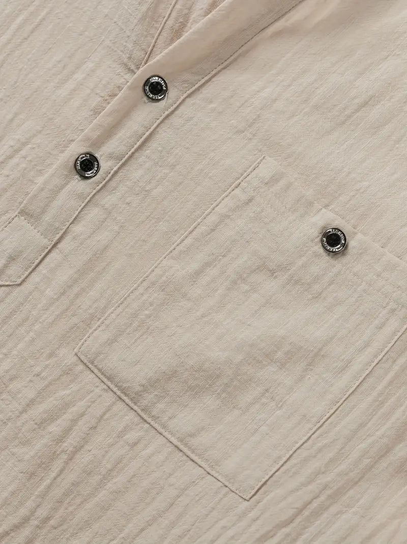 Vaughn - Elegant Short Sleeve Shirt