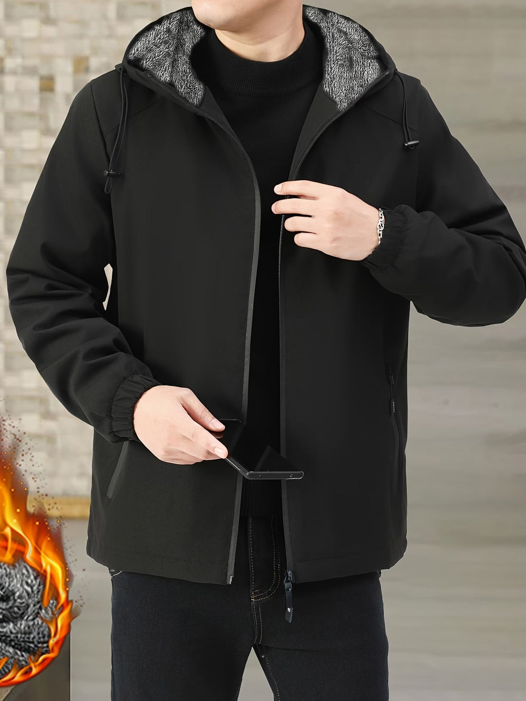 Cosmoedge - Long Sleeve Zip-Up Jacket