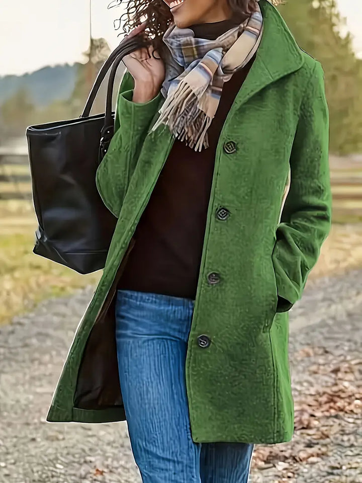 Nuriye - Long Sleeve Winter Coat