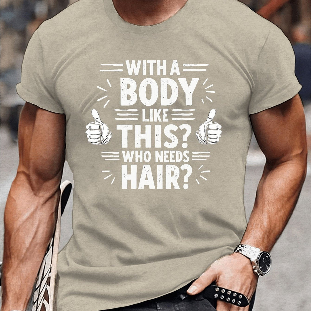 Hairy – Stylish T-Shirt With Short Sleeve