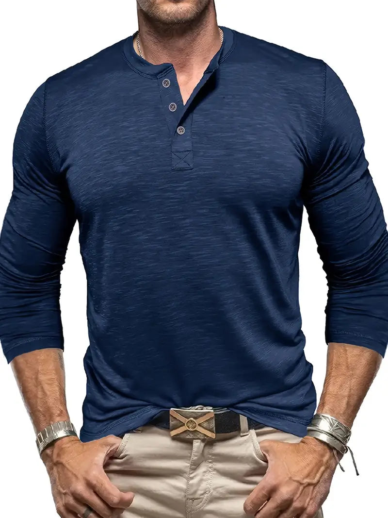 Randell - Casual Long Sleeve T-Shirt