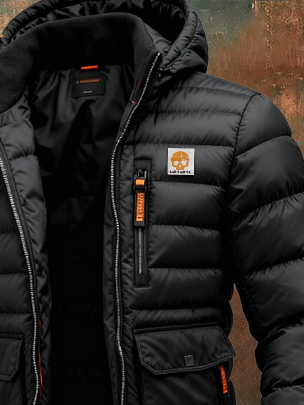Jitendra - Retro Hoodie Jacket With Zipper