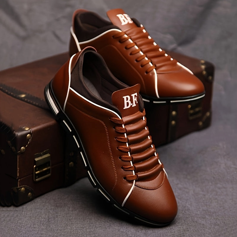 Ankan - Leather Lace-Up Sneakers