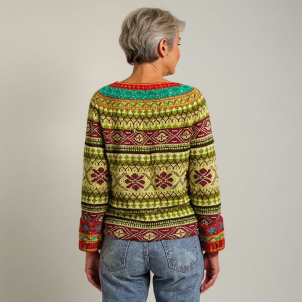 Girelli - Classic Icelandic Wool Knitted Sweater