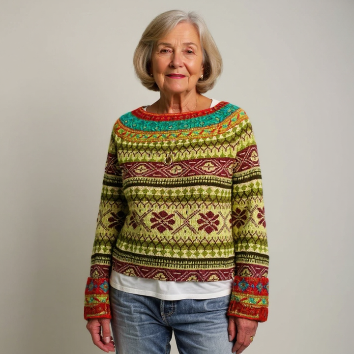 Girelli - Classic Icelandic Wool Knitted Sweater