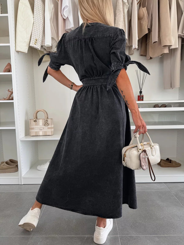 Filina - Radiant Denim Dress